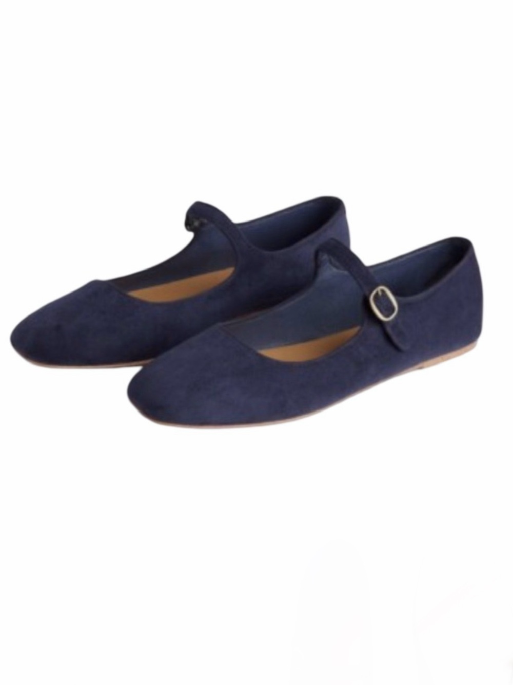 Doen X Gap | Navy Blue Mary Jane Flats